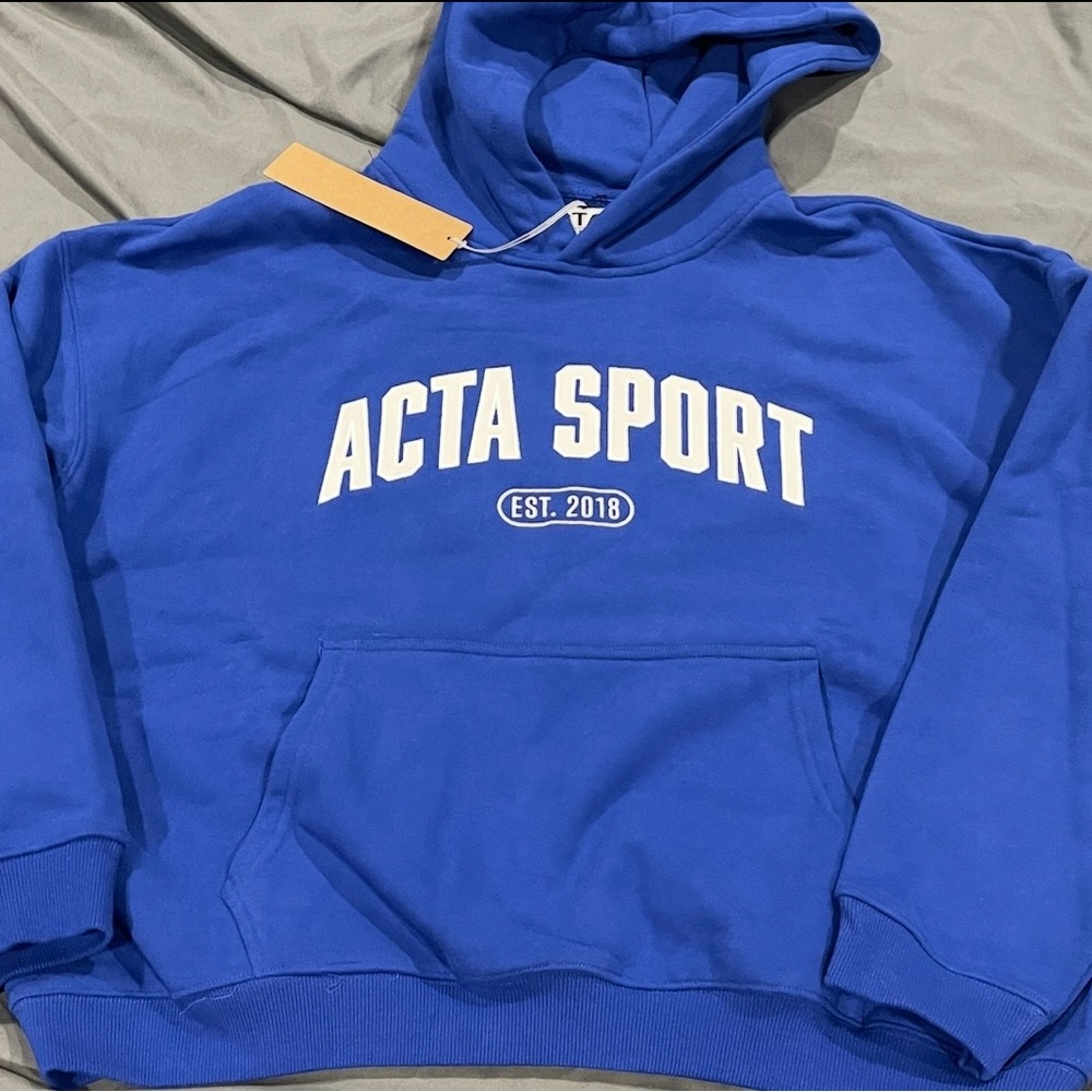 Blue ACTA SPORT Hoodie